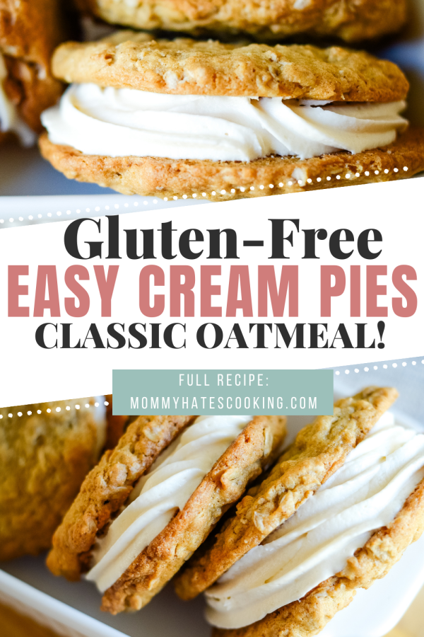 gluten free oatmeal cream pies