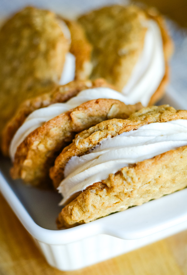 gluten free oatmeal cream pie