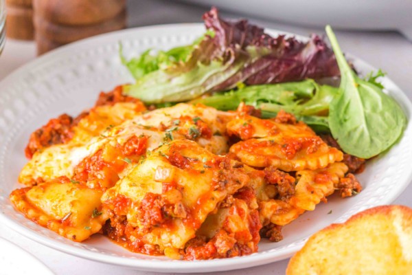 slow cooker ravioli lasagna gluten free
