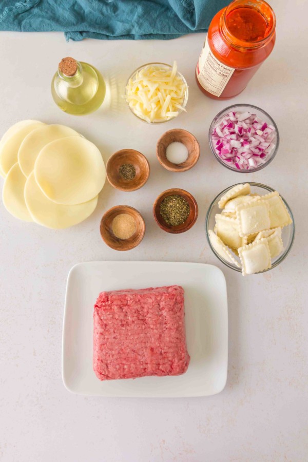 slow cooker ravioli lasagna gluten free