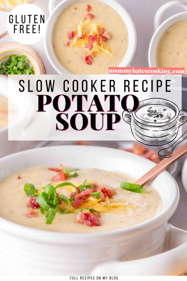 gluten free slow cooker baked potato soup