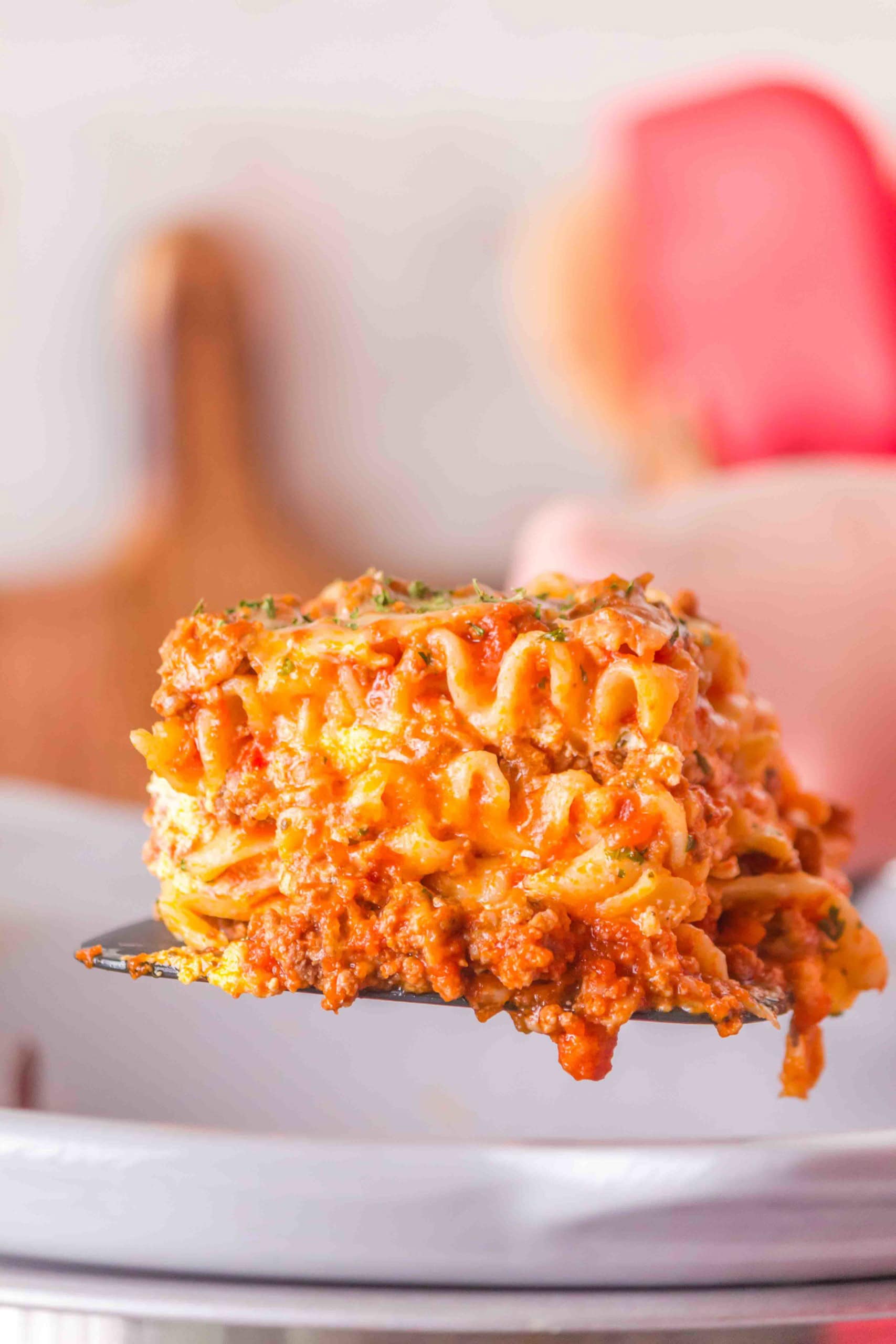 Easy Lasagna in Slow Cooker (Gluten-Free Optional)