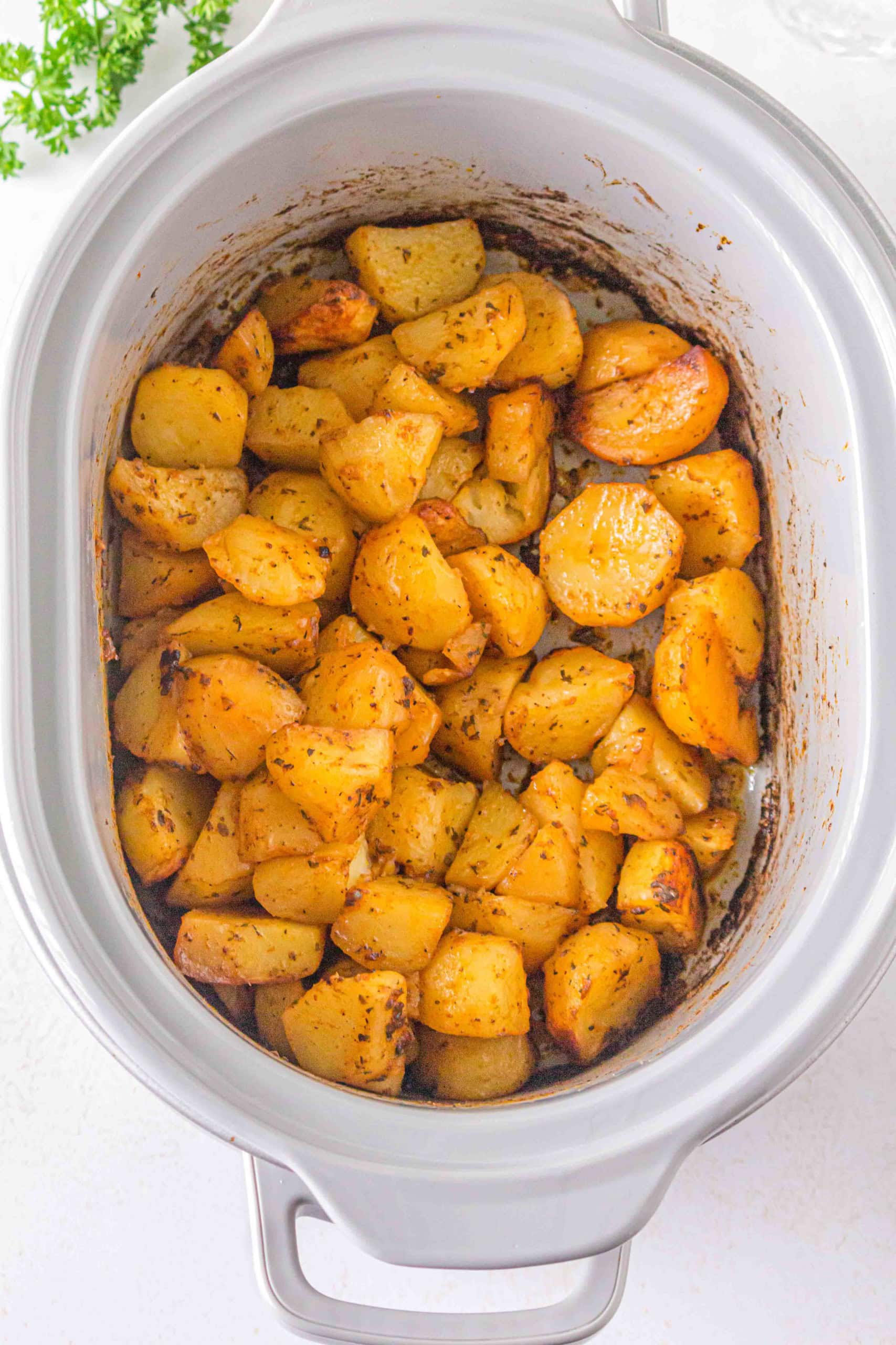 Slow Cooker Roasted Potatoes