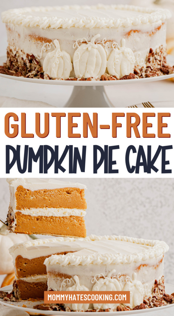 gluten free pumpkin pie cake
