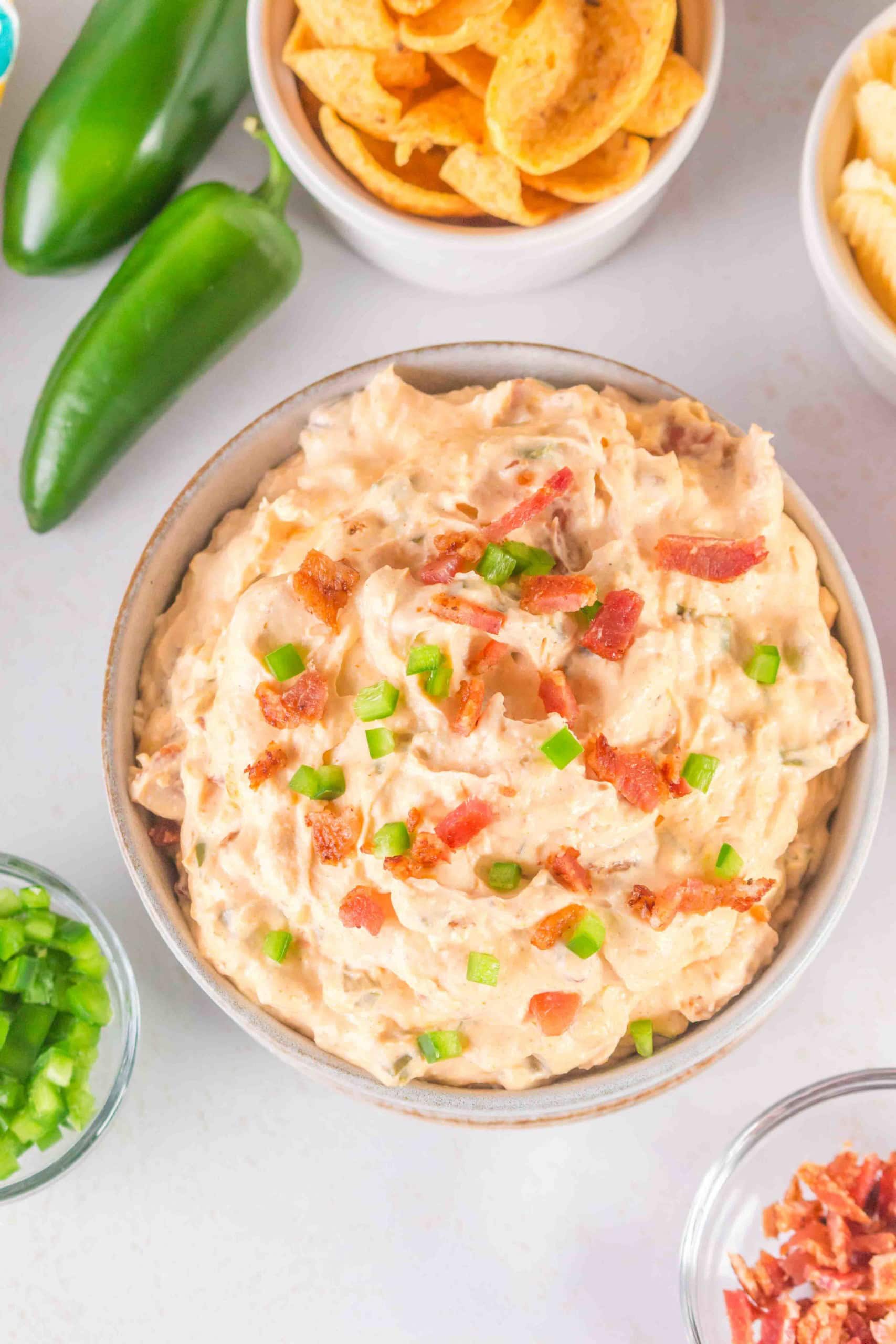 Gluten-Free Slow Cooker Jalapeรฑo Popper Dip