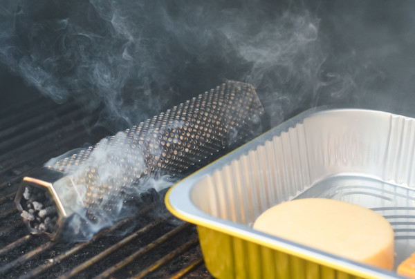 how to smoke cheese on a pellet grill using hard cheese - using a smoke tube inside the pellet grill