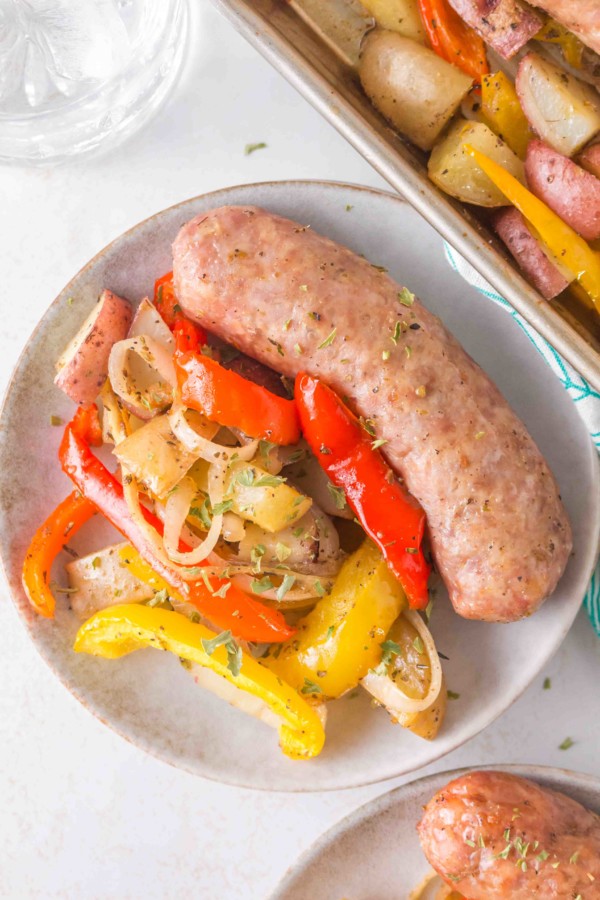 sheet pan baked italian sausage gluten free