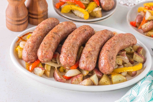 sheet pan baked italian sausage gluten free