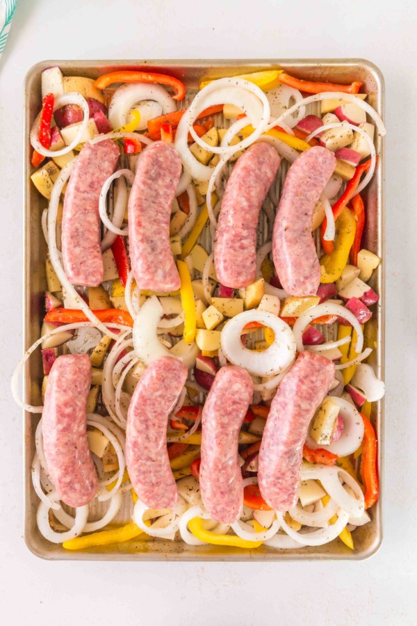 sheet pan baked italian sausage gluten free