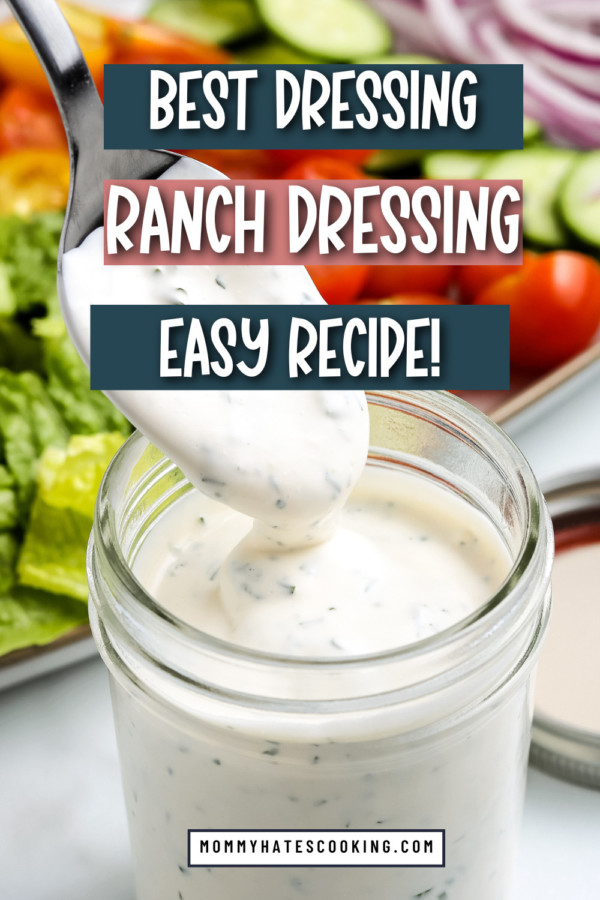 Homemade Ranch Dressing Recipe