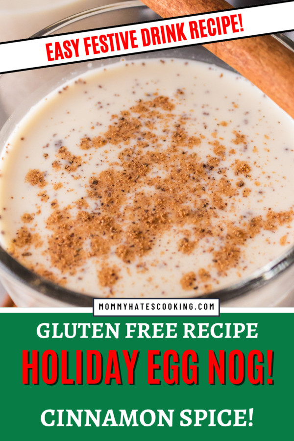 gluten-free homemade eggnog
