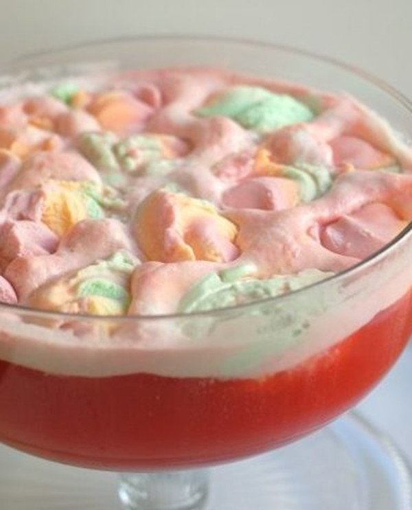 punch with sherbet rainbow sherbet punch