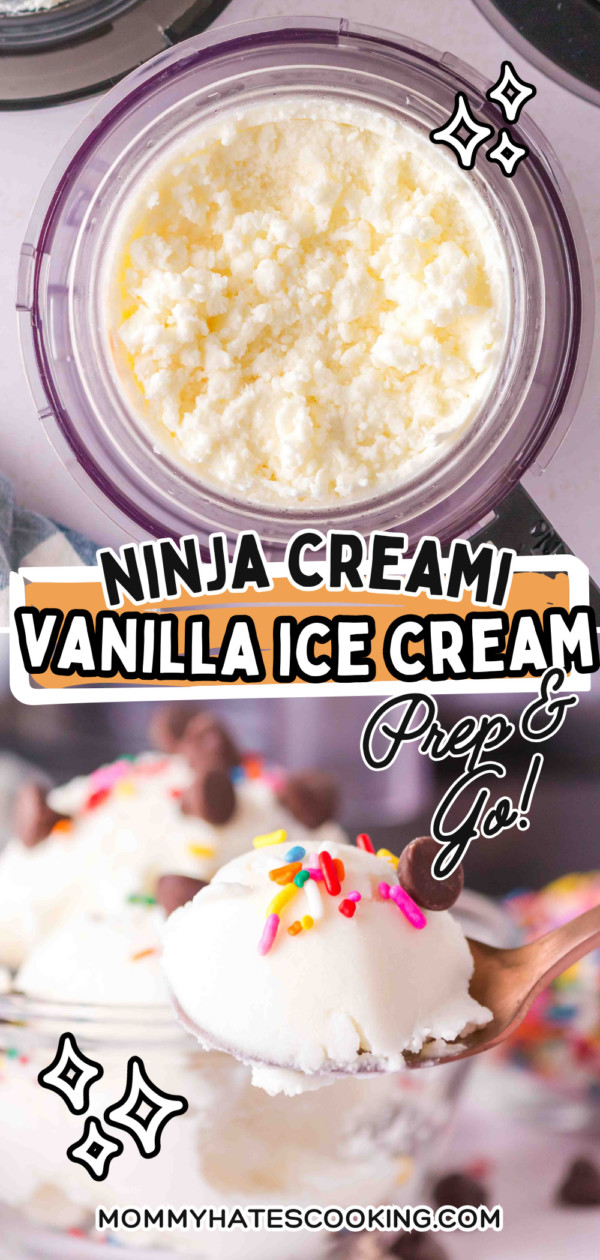 ninja creami vanilla ice cream
