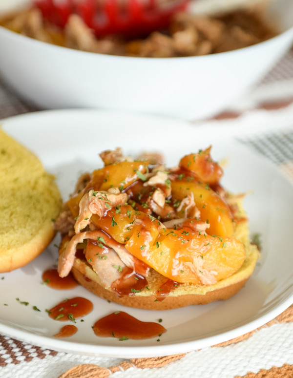 slow cooker bbq peach chicken recipe gluten free